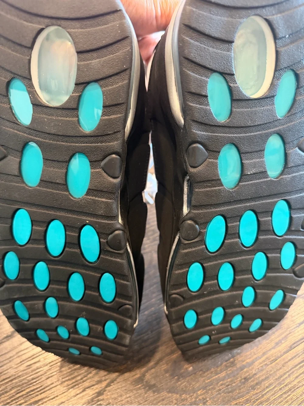 Size 8- Nike Air Max Tempo Uptempo 95 mystical teal black white - Picture 7 of 7